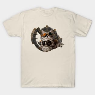 SteamPunk Cat T-Shirt